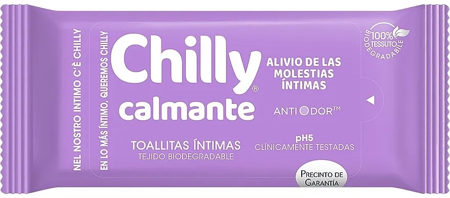Chilly Gel Soothing Intimate Wipes Maramice za intimnu higijenu 'Umirivanje'