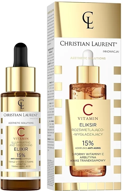 Christian Laurent Aesthetic Solutions C Vitamin Elixir Izglađujući serum-eliksir za lice
