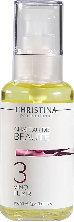 Christina Chateau de Beaute Vino Elixir Ulje eliksira (3. korak)