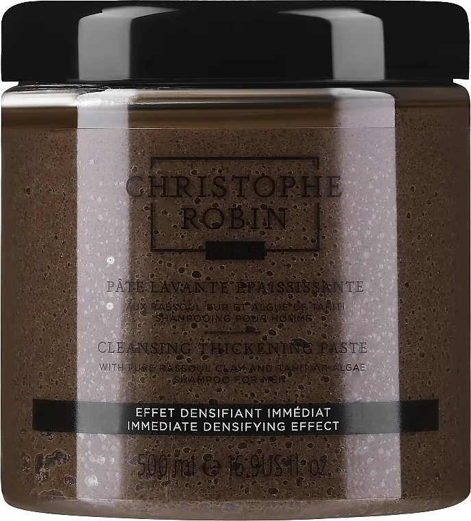 Christophe Robin Cleansing Thickening Paste with Pure Rassoul Clay and Tahitian Algae Pasta za čišćenje kose