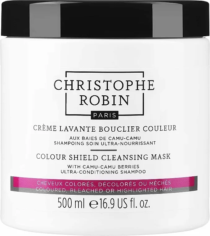 Christophe Robin Color Shield Cleansing Mask With Camu-Camu Berries Maska za čišćenje za obojenu i istaknutu kosu