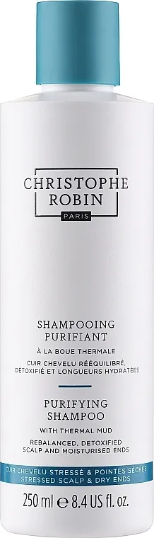 Christophe Robin Purifying Shampoo With Thermal Mud Šampon za pročišćavanje od termalnog blata