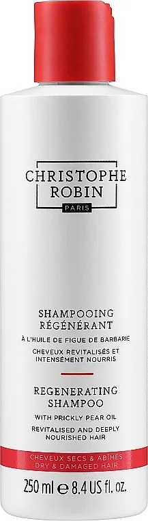 Christophe Robin Regenerating Shampoo with Prickly Pear Oil Šampon s uljem opuncije za suhu i oštećenu kosu