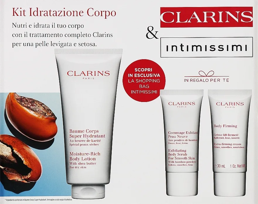 Clarins &amp; Intimissimi Set, 5 proizvoda