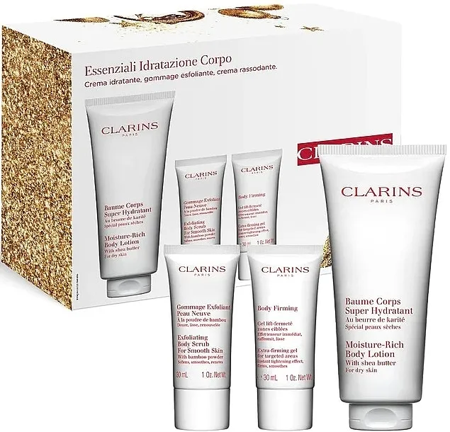 Clarins Body Care (b/lot/200ml + b/gel/30ml + b/scr/30ml) Set