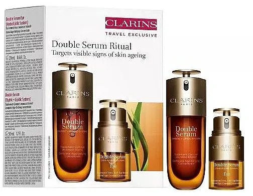 Clarins Double Serum Ritual Set (eye/ser/20ml + f/ser/50ml)