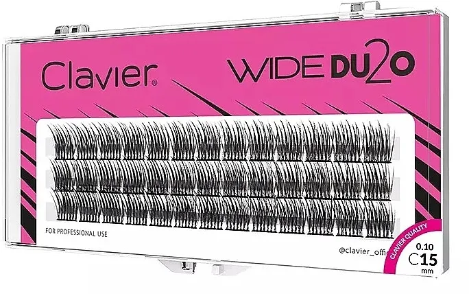 Clavier Wide DU2O Eyelashes Veštačke trepavice 15 mm