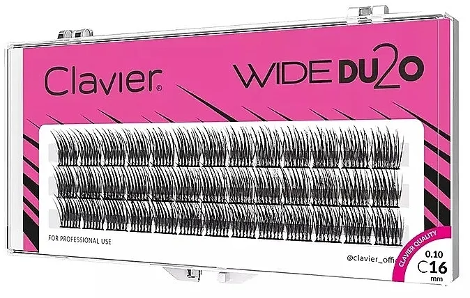 Clavier Wide DU2O Eyelashes Veštačke trepavice 16 mm