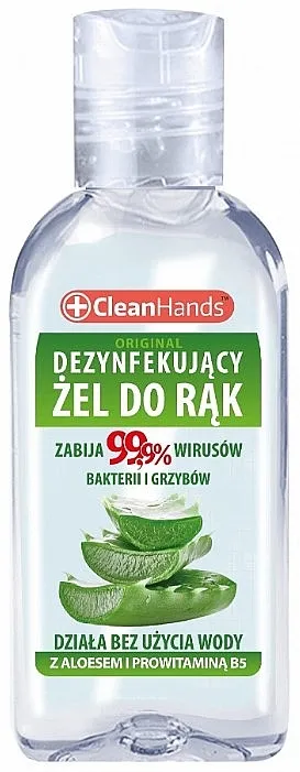 Clean Hands Antibacterial Hand Gel Antibakterijski gel za ruke sa alojom i provitaminom B5
