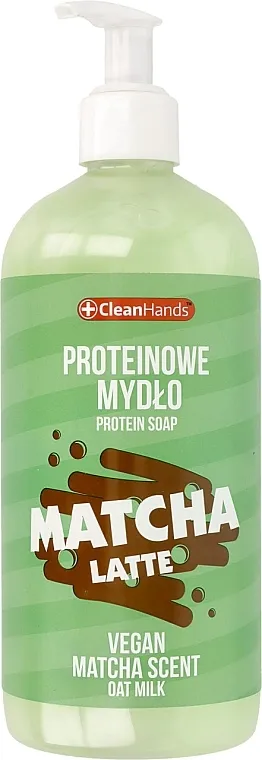 Clean Hands Matcha Latte Protein Soap Tečni proteinski sapun "Matcha Latte"