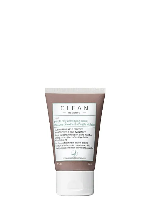 Clean Reserve Purple Clay Detoxifying Mask Detox maska za lice s ljubičastom glinom