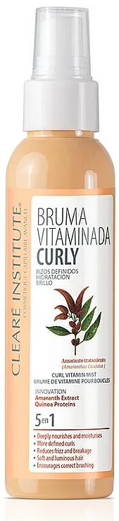 Cleare Institute Curly Vitamin Mist Vitaminski sprej za kosu