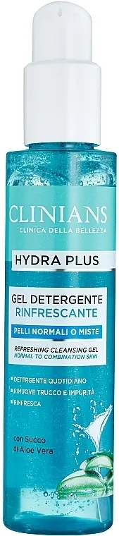 Clinians Gel Detergente Rinfrescante Minerali e Acqua Vegetale di The Bianco Gel za čišćenje