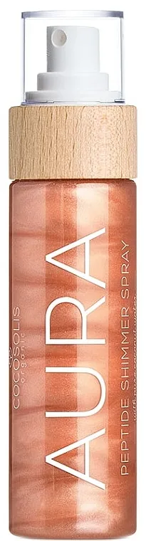 Cocosolis Aura Peptide Shimmer Spray Sjajni peptidni sprej za lice, telo i kosu
