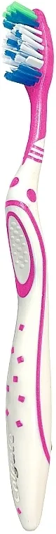 Colgate Max White Medium With Polishing Star Četkica za zube srednja "Max White", roza