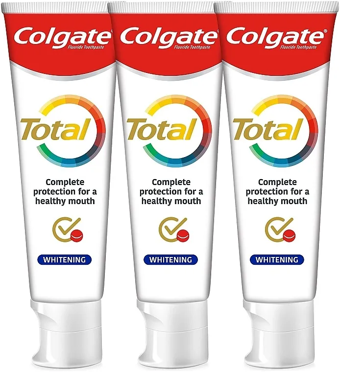 Colgate Total Whitening Toothpaste Trio (toothpaste/3x75ml) Set
