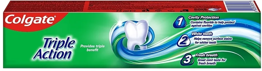 Colgate Triple Action Original Mint Pasta za zube "Triple action"