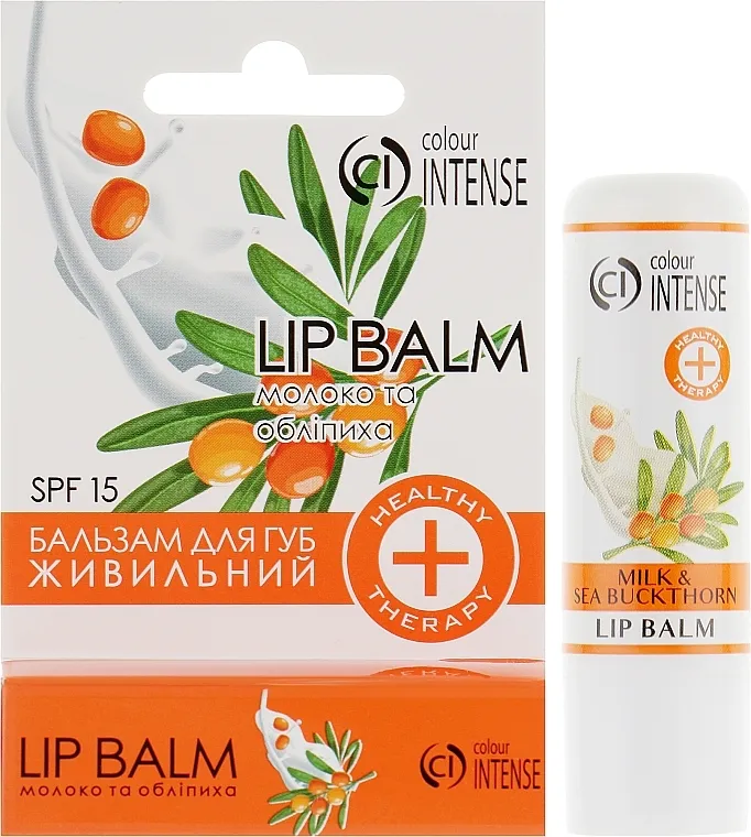 Colour Intense Milk and Sea Backtorn Lip Balm Balzam za negu usana "Milk and Sea Backtorn"