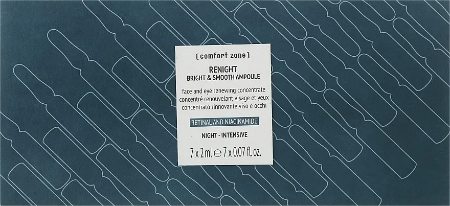 Comfort Zone Renight Bright&amp;Smooth Ampoul Ampule za lice "Sjaj i glatkoća"