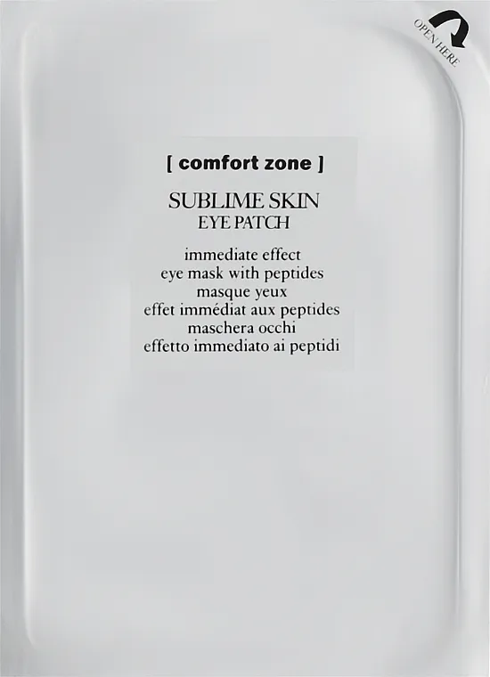Comfort Zone Sublime Skin Eye Patch Hidrogel flasteri za oči