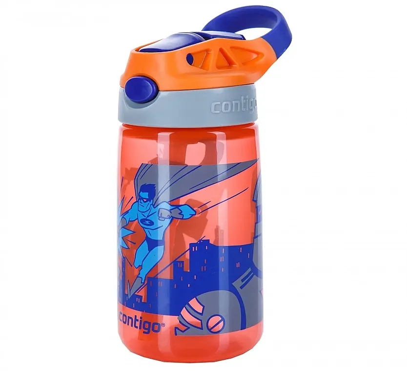 Contigo Gizmo Flip Nectarine Superhero Dečija flašica za vodu, 414 ml