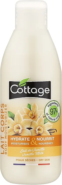 Cottage Body Moisturizer Vanilla Milk Mleko za telo "Vanilla milk"