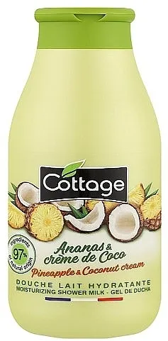 Cottage Pineapple &amp; Coconut Shower Milk Mleko za tuširanje "Ananas i kokosovo mleko"