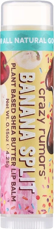 Crazy Rumors Banana Split Lip Balm Balzam za usne