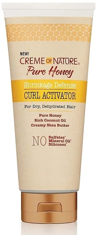 Creme Of Nature Pure Honey Shrinkage Defense Curl Activators Krema-aktivator za kovrdže