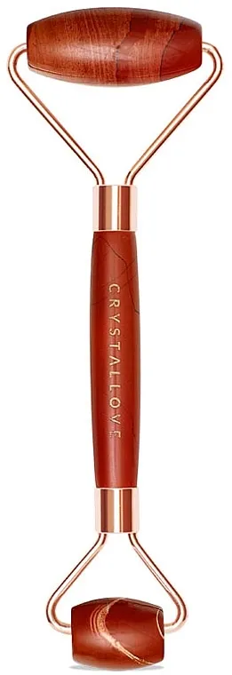 Crystallove Red Jasper Roller Roler za masažu lica