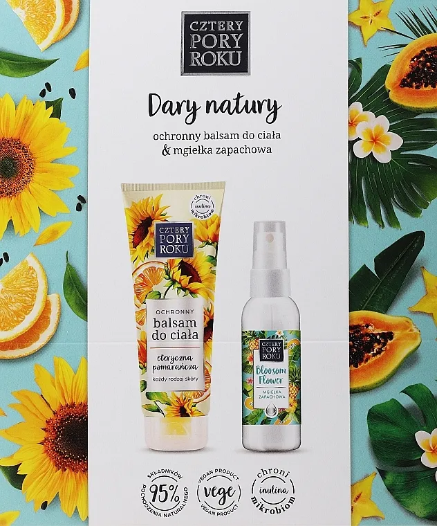 Cztery Pory Roku Dary Natury (balm/250ml + aroma/water/100ml) Set