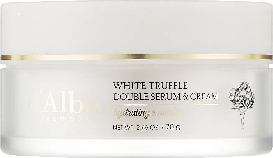 D'Alba White Truffle Double Serum &amp; Cream Protiv bora krema-serum sa ekstraktom bele tartufe