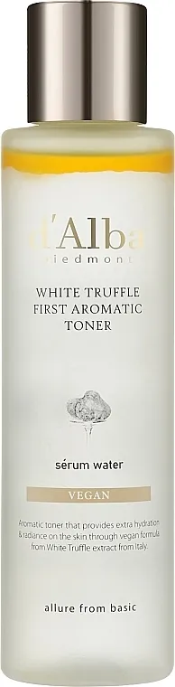 D'alba White Truffle First Aromatic Toner Hranljivi tonik sa ekstraktom bele tartufe i kompleksom vitamina