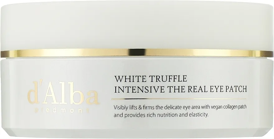 D'Alba White Truffle Intensive The Real Eye Patch Hidrogel jastučići za oči sa ekstraktom bele tartufa