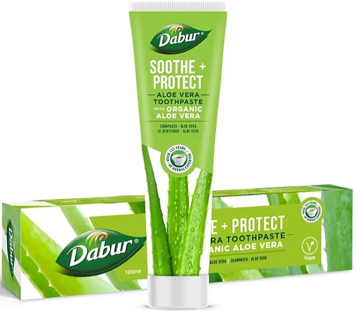 Dabur Soothe + Protect Aloe Vera Toothpaste Pasta za zube sa organskom aloe verom