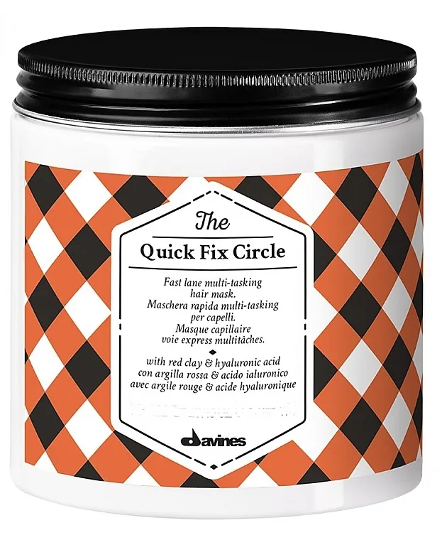 Davines Quick Fix Circle Hair Mask Maska za trenutnu hidrataciju i zaglađivanje strukture kose