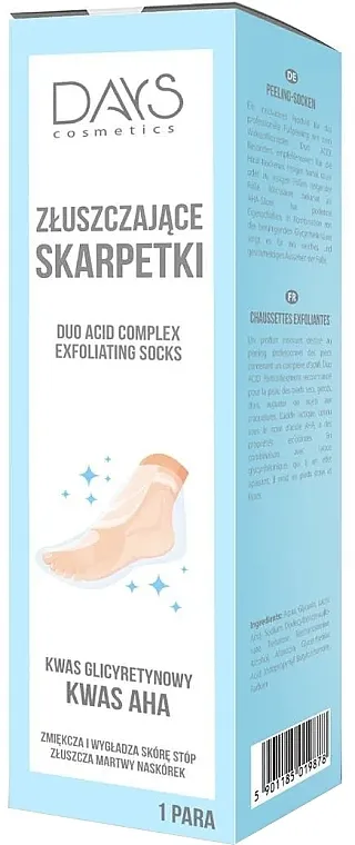 Days Cosmetics Čarape za piling stopala