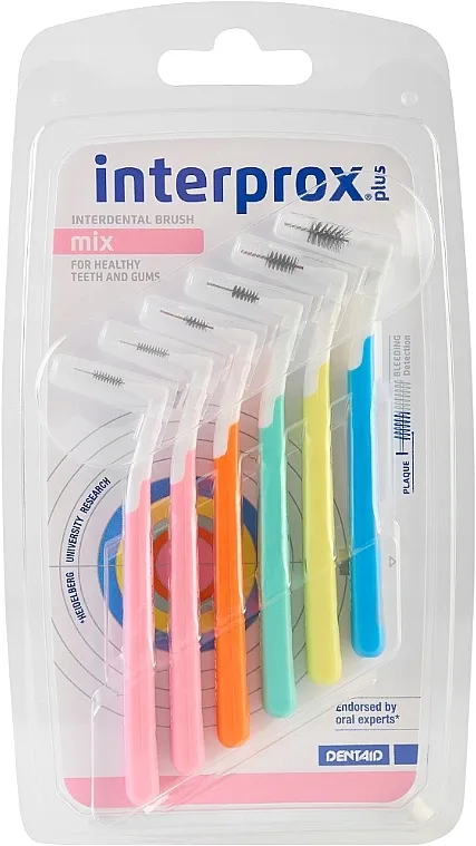 Dentaid Interprox Plus 2G Mix Interdentalne četkice, raznobojne