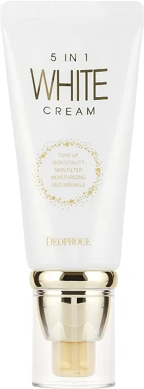 Deoproce 5 In 1 White Cream Višenamenska krema za lice