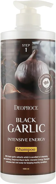 Deoproce Black Garlic Intensive Energy Shampoo Intenzivni šampon za kosu od crnog češnjaka