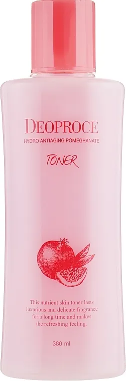 Deoproce Hydro Antiaging Pomegranate Toner Tonik protiv starenja s ekstraktom nara i hijaluronskom kiselinom