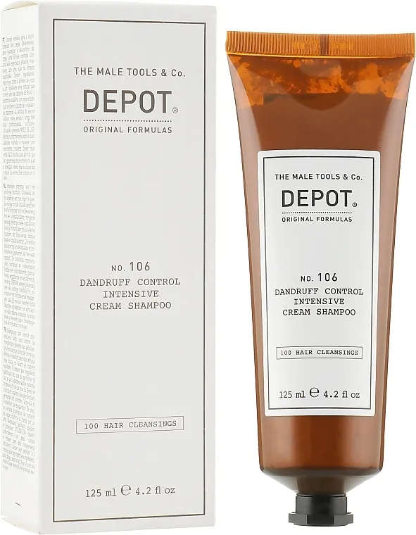 Depot 106 Dandruff Control Intensive Cream Shampoo Intenzivni šampon protiv peruti