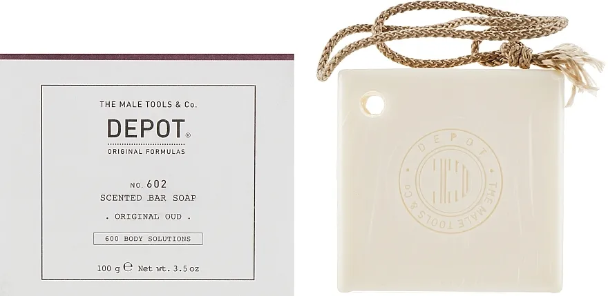 Depot Body Solutions No. 602 Scented Bar Soap Original Oud Sapun za telo "Original Oud"