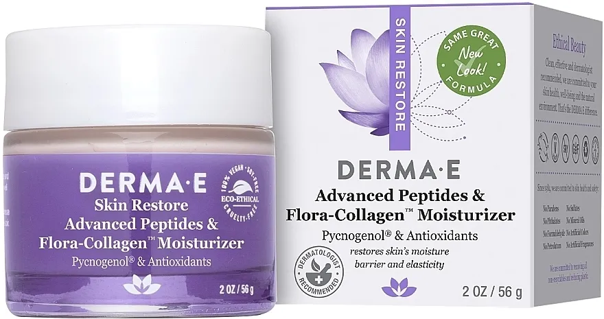 Derma E Skin Restore Peptide Moisturizer Hidratantna peptidna krema protiv dubokih bora