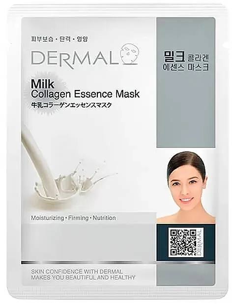 Dermal Milk Collagen Essence Mask Kolagena maska za lice u listu sa mlekom