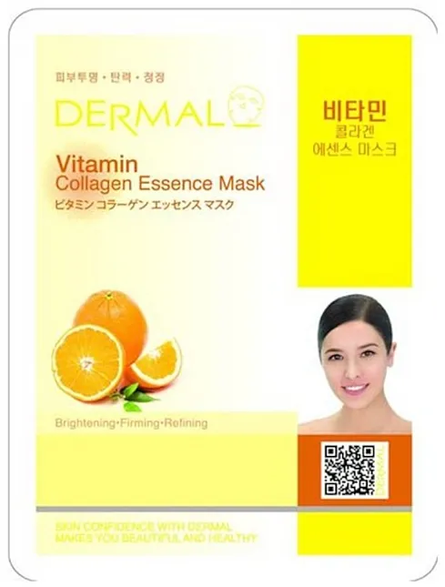 Dermal Vitamin Collagen Essence Mask Kolagen sheet maska za lice sa vitaminima