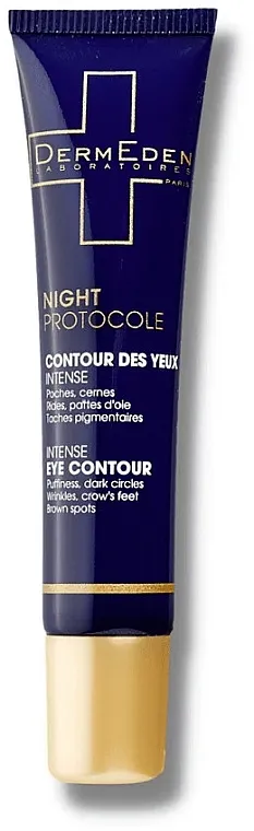 DermEden Night Protocol Intense Eye Contour Noćna krema za kožu oko očiju