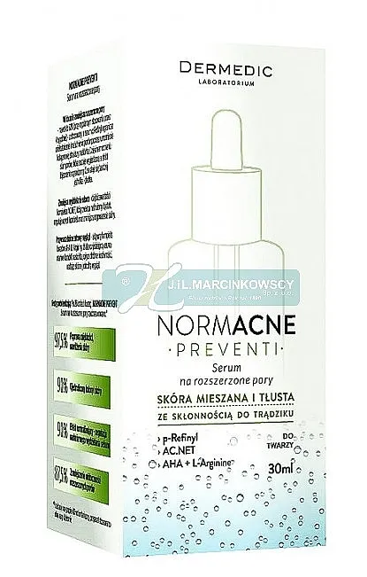 Dermedic NormAcne Preventi Serum Serum za proširene pore