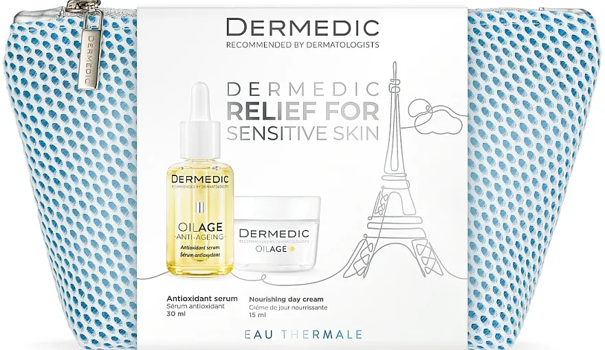 Dermedic Oilage (ser/30/ml + cr/15/ml + bag) Set
