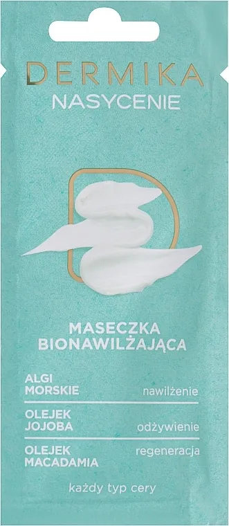 Dermika Plenitude Bio-Moisturizing Mask Hidratantna maska za sve tipove kože